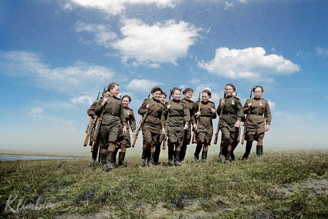 "Ожившие" фото времен Великой Отечественной войны "Ожившие" фото времен Великой Отечественной войны
