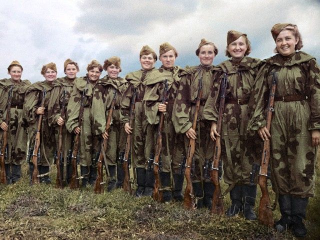 "Ожившие" фото времен Великой Отечественной войны "Ожившие" фото времен Великой Отечественной войны