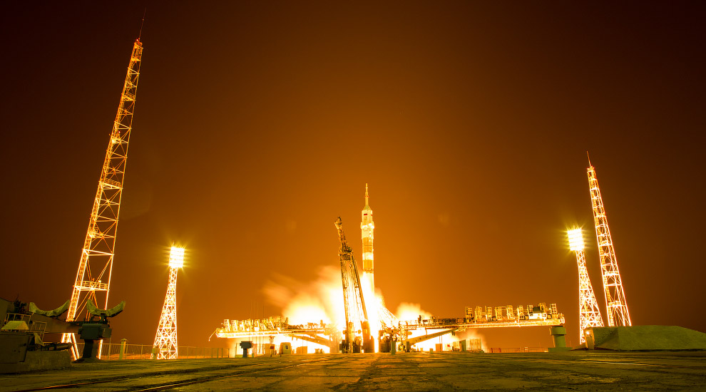 Российский корабль «Союз МС-08» взял курс на МКС Российский корабль «Союз МС-08» взял курс на МКС