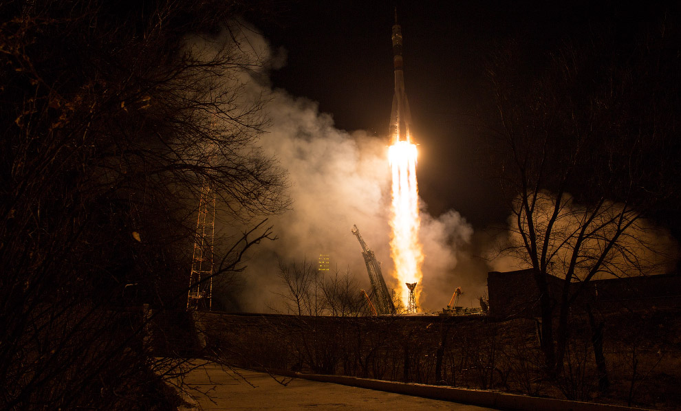 Российский корабль «Союз МС-08» взял курс на МКС Российский корабль «Союз МС-08» взял курс на МКС