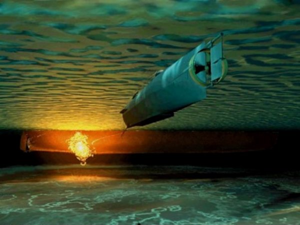 Первая в мире подводная лодка, успешно примененная в бою Первая в мире подводная лодка, успешно примененная в бою