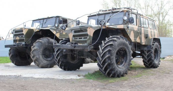 Кастомный вездеход на базе ГАЗ-66