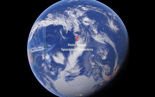 Где находится свалка космических кораблей Где находится свалка космических кораблей
