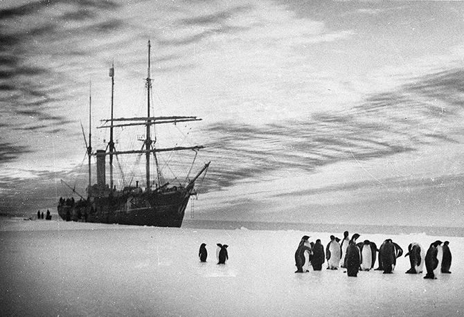 Самые впечатляющие фотографии Антарктиды начала 20 века Самые впечатляющие фотографии Антарктиды начала 20 века