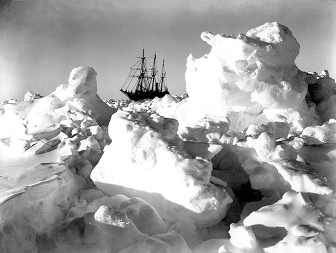 Самые впечатляющие фотографии Антарктиды начала 20 века Самые впечатляющие фотографии Антарктиды начала 20 века