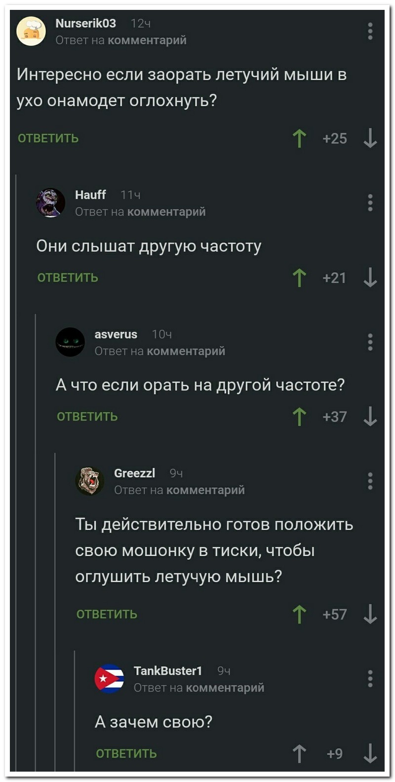 Забавные комментарии из социальных сетей
