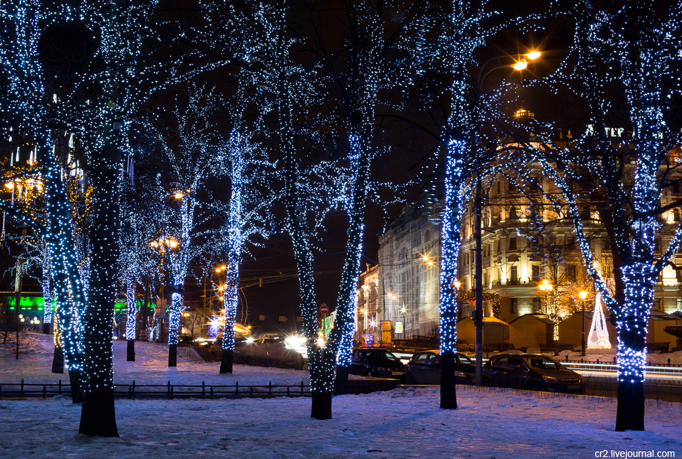 Новогодняя иллюминация в Москве Новогодняя иллюминация в Москве