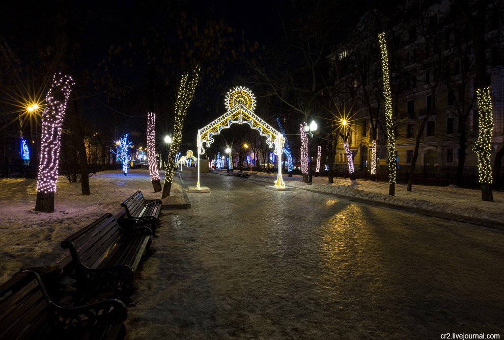 Новогодняя иллюминация в Москве Новогодняя иллюминация в Москве