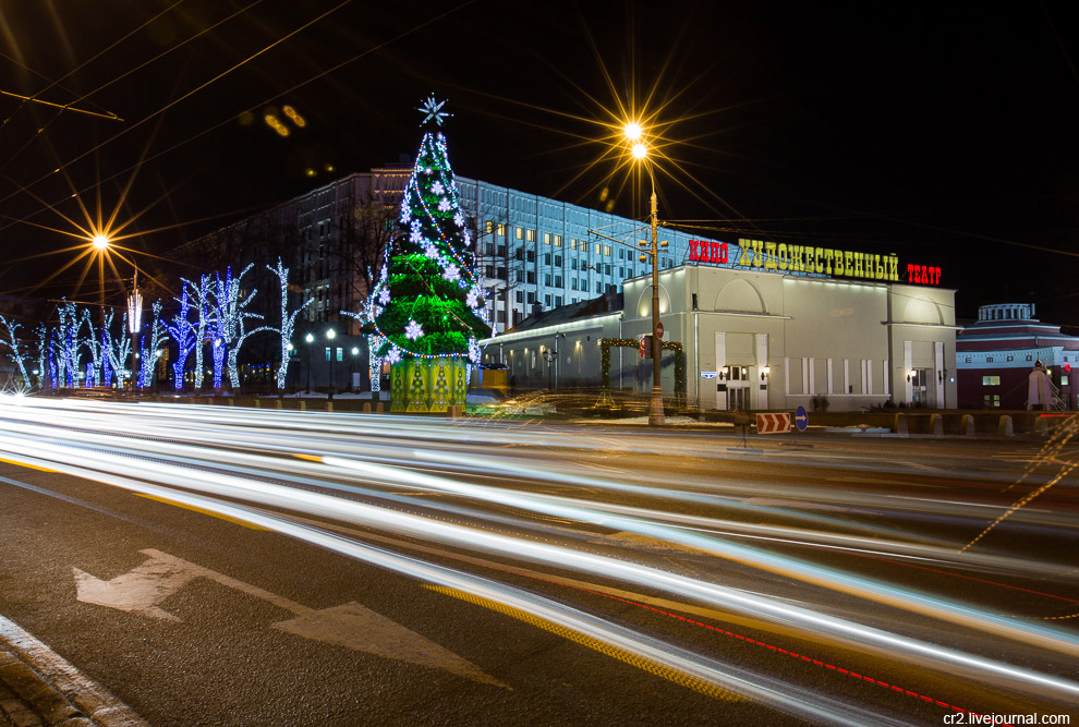 Новогодняя иллюминация в Москве Новогодняя иллюминация в Москве