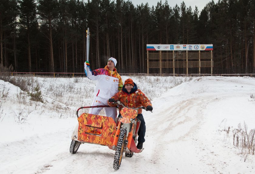Самые яркие моменты путешествия Олимпийского огня 2014, глазами иностранных журналистов Самые яркие моменты путешествия Олимпийского огня 2014, глазами иностранных журналистов