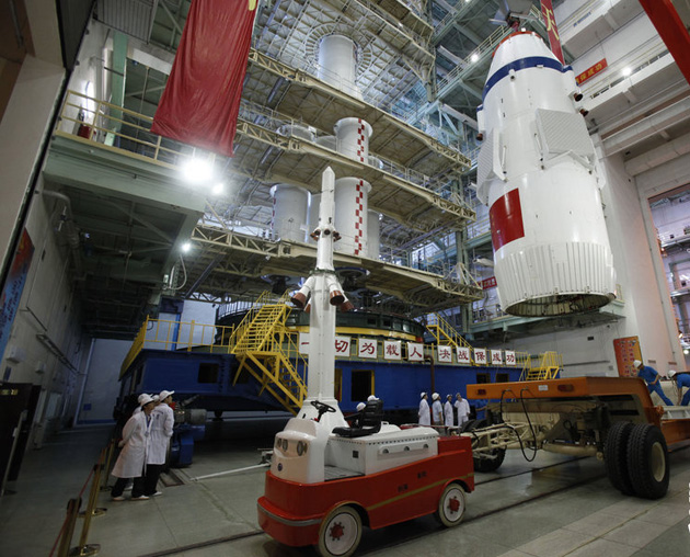 Устройство главного космодрома Китая Устройство главного космодрома Китая