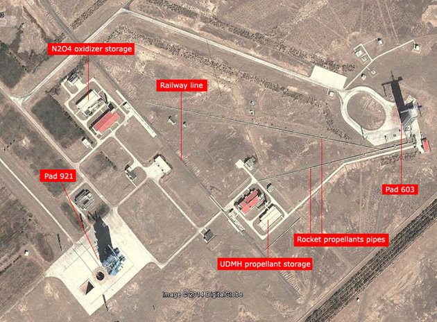 Устройство главного космодрома Китая Устройство главного космодрома Китая