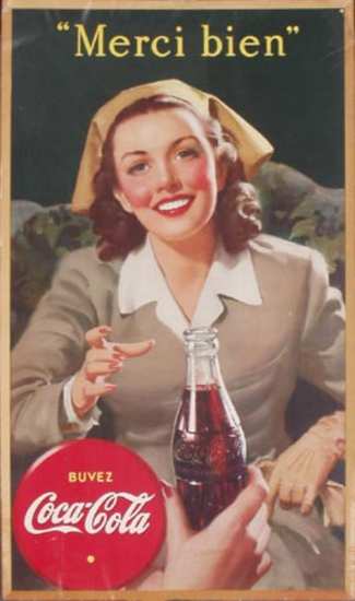 Винтажная реклама Coca-Cola с медсестрами (11 фото) Винтажная реклама Coca-Cola с медсестрами (11 фото)