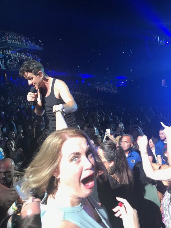 Счастью фанатки группы NKOTB не было предела