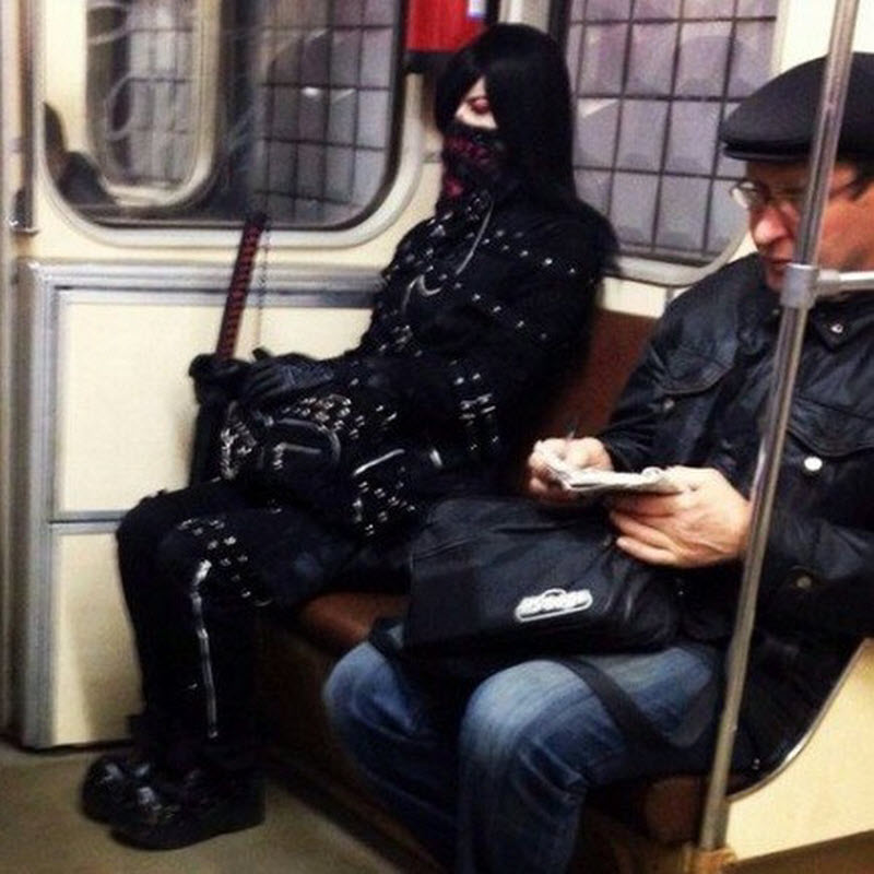Модники из метрополитена