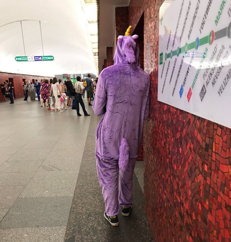 Модники из метрополитена