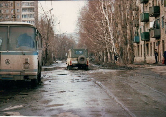 Архивные фотографии немецкого туриста. Россия, март 1992 года