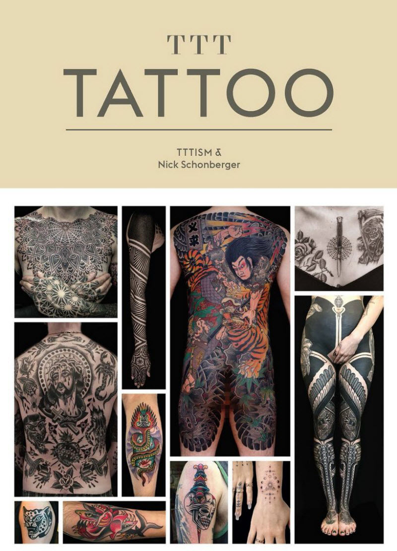 Самые впечатляющие татуировки со всего мира в книге TTT: Tattoo