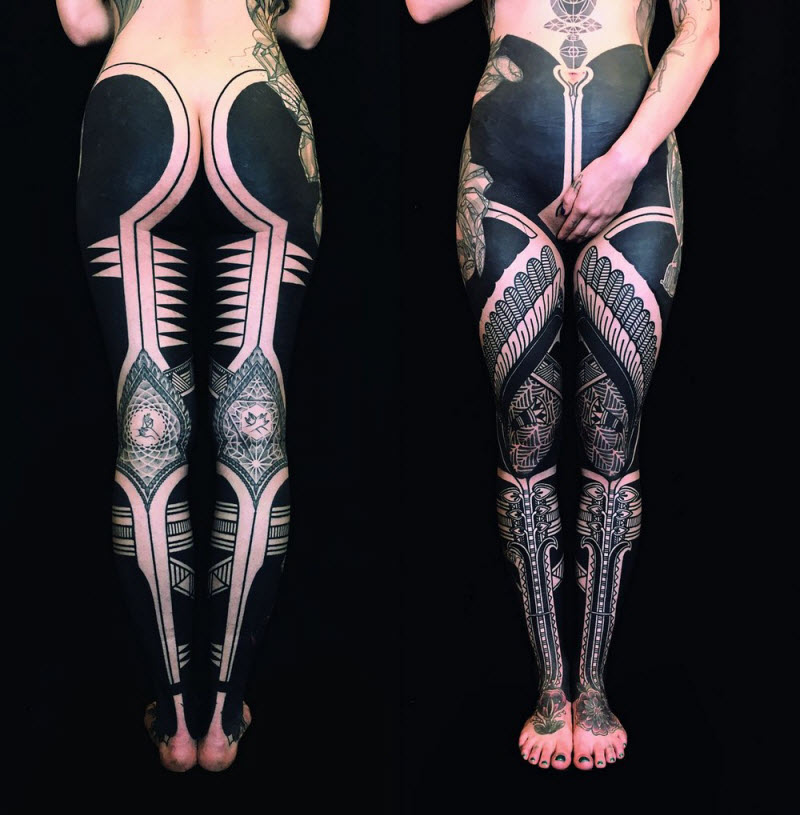 Самые впечатляющие татуировки со всего мира в книге TTT: Tattoo
