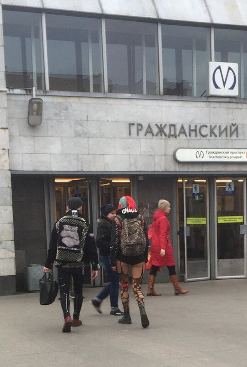 Модники из метрополитена