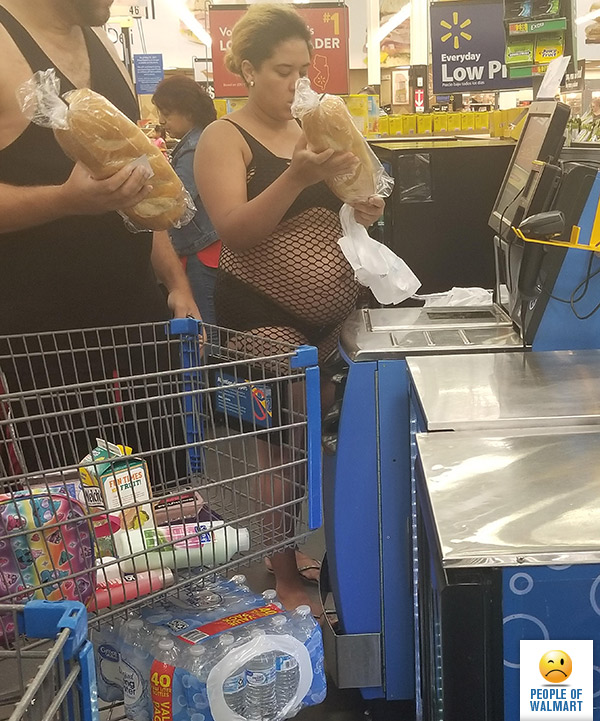 Экстравагантные покупатели Walmart