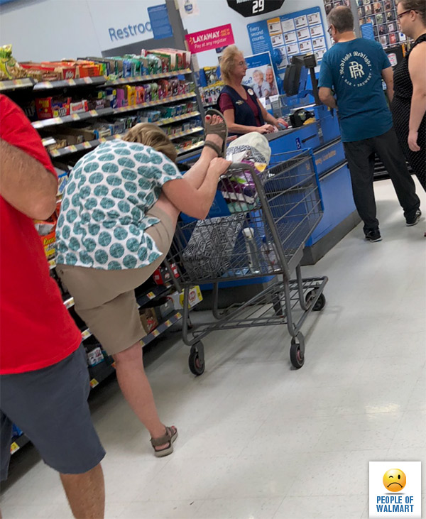 Экстравагантные покупатели Walmart
