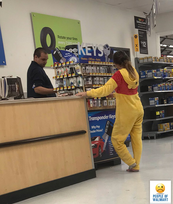 Экстравагантные покупатели Walmart