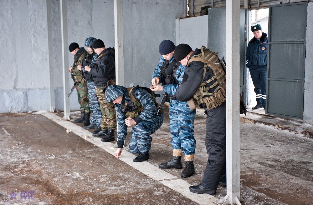 Московский ОМОН: один день на полигоне Московский ОМОН: один день на полигоне