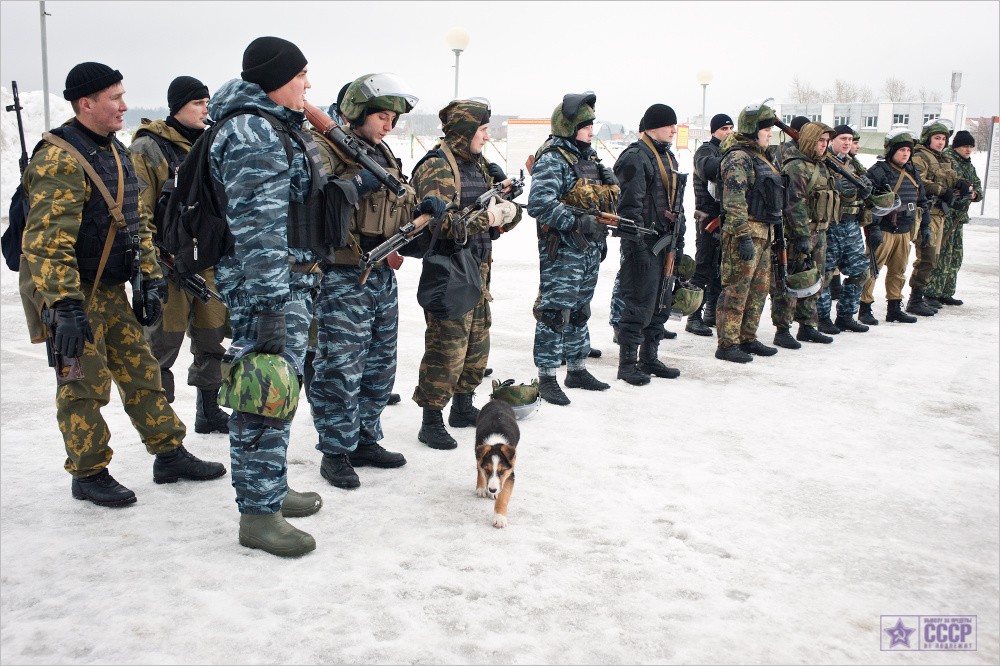 Московский ОМОН: один день на полигоне Московский ОМОН: один день на полигоне