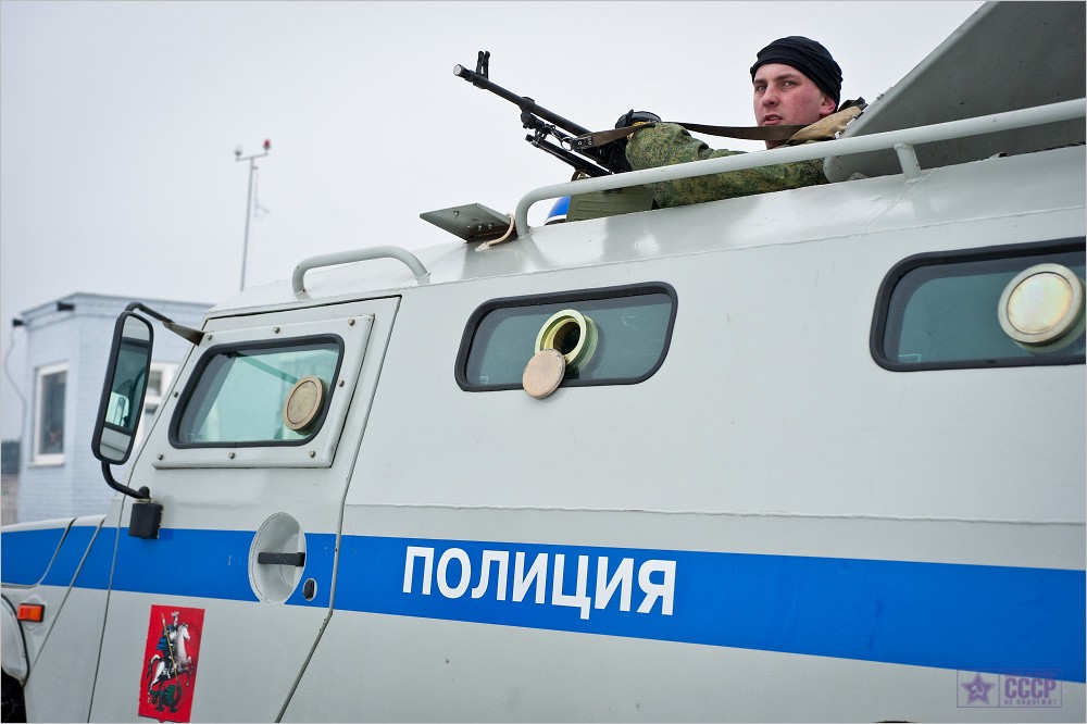 Московский ОМОН: один день на полигоне Московский ОМОН: один день на полигоне