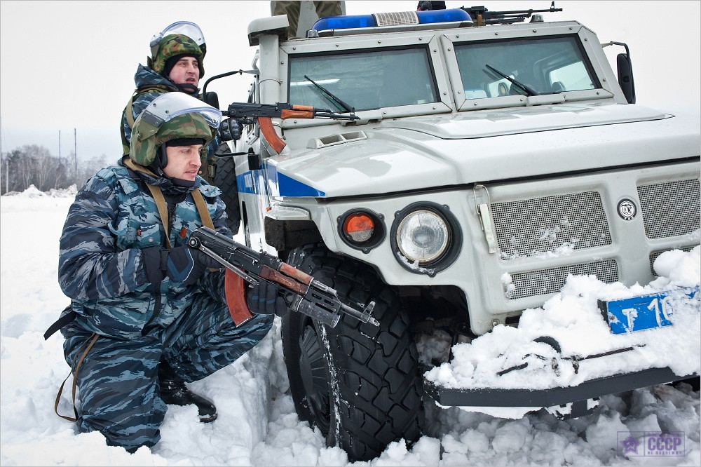 Московский ОМОН: один день на полигоне Московский ОМОН: один день на полигоне