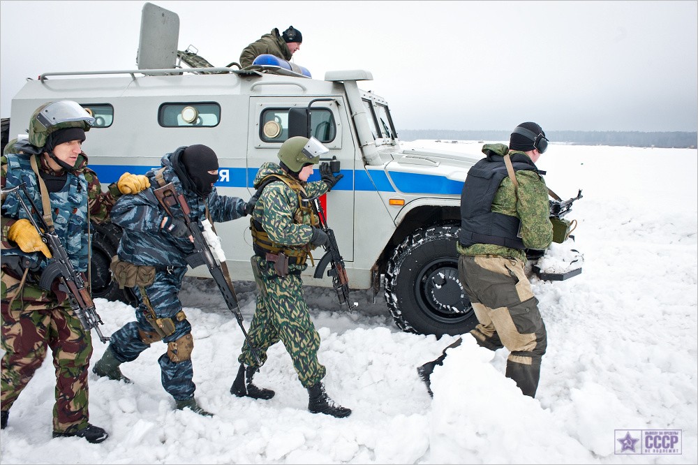 Московский ОМОН: один день на полигоне Московский ОМОН: один день на полигоне