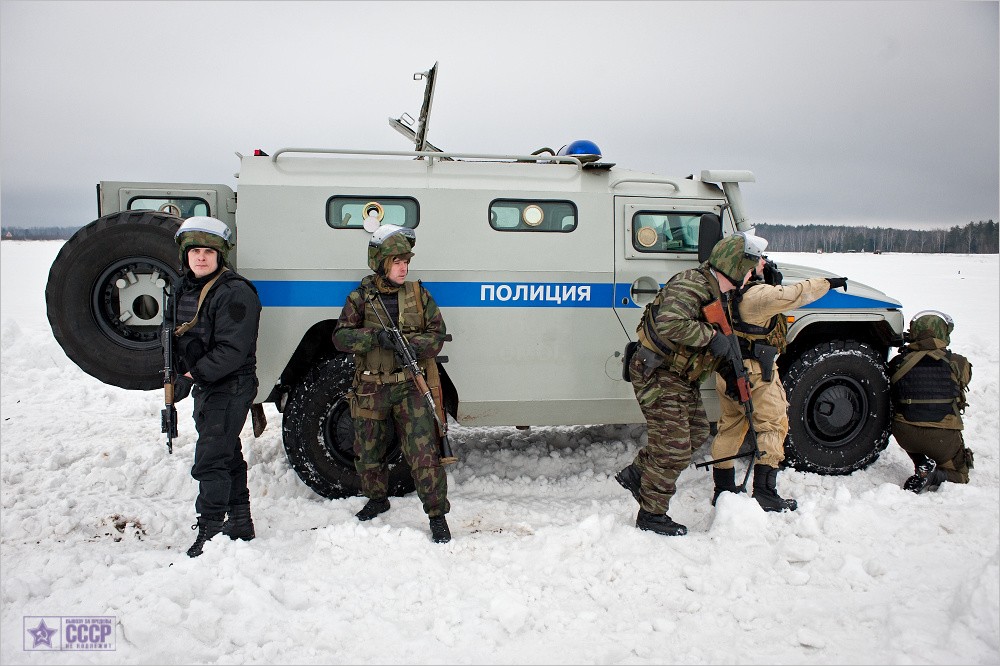 Московский ОМОН: один день на полигоне Московский ОМОН: один день на полигоне