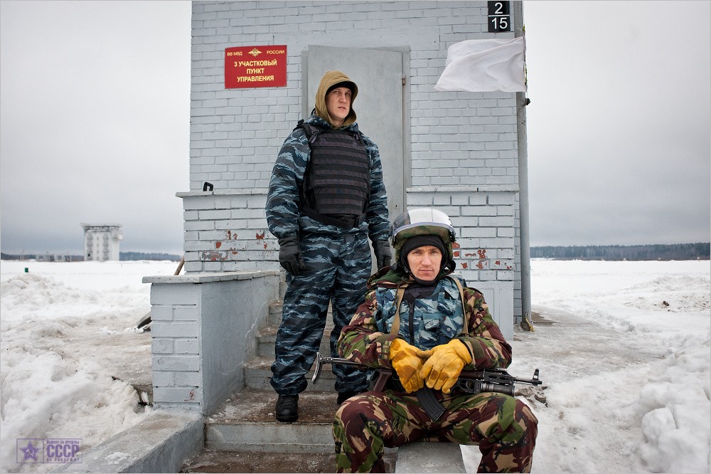 Московский ОМОН: один день на полигоне Московский ОМОН: один день на полигоне