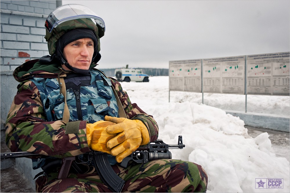 Московский ОМОН: один день на полигоне Московский ОМОН: один день на полигоне