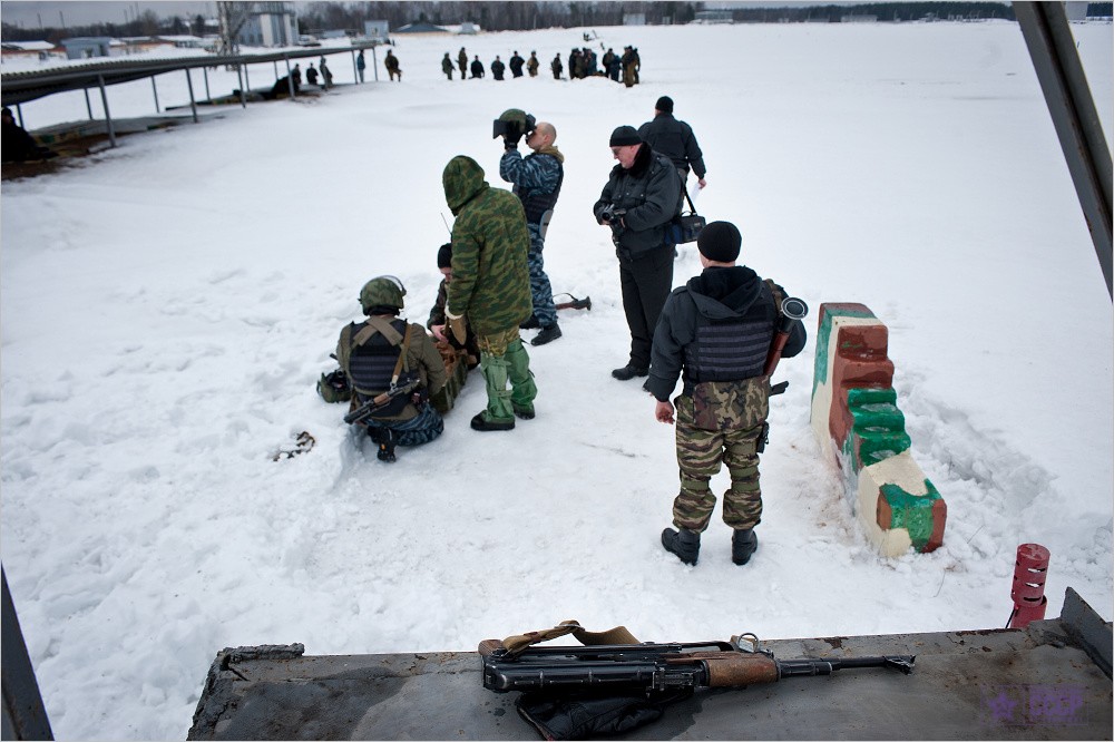 Московский ОМОН: один день на полигоне Московский ОМОН: один день на полигоне