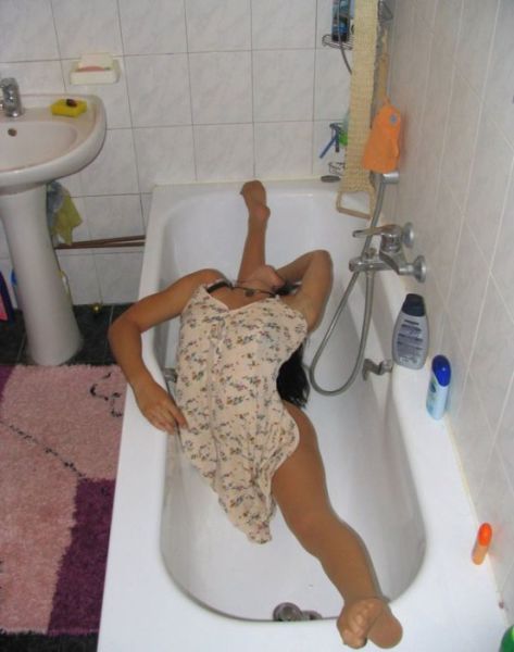 Домашний фотосет начинающей модели