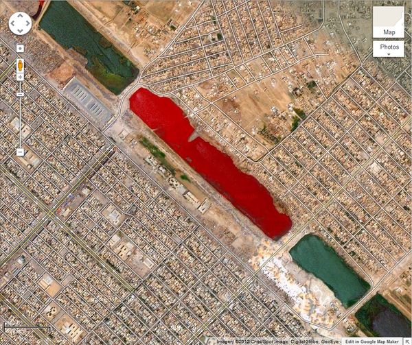 10 удивительных снимков, сделанных при помощи Google Earth