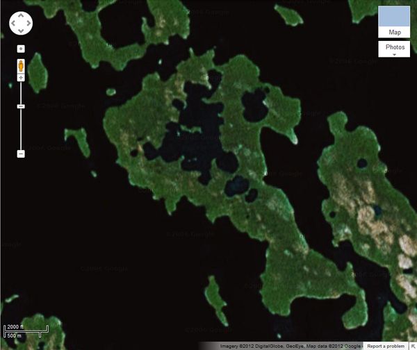 10 удивительных снимков, сделанных при помощи Google Earth