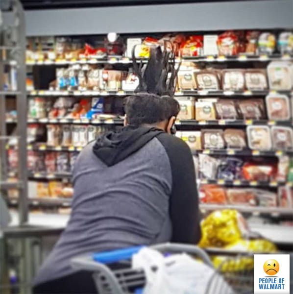 Странные посетители магазинов сети Walmart