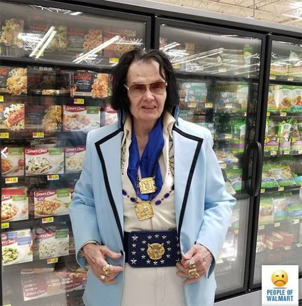 Странные посетители магазинов сети Walmart