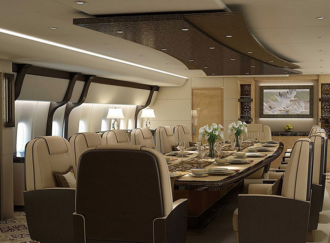 Как выглядит Boeing 747 VIP Как выглядит Boeing 747 VIP