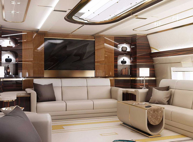 Как выглядит Boeing 747 VIP Как выглядит Boeing 747 VIP