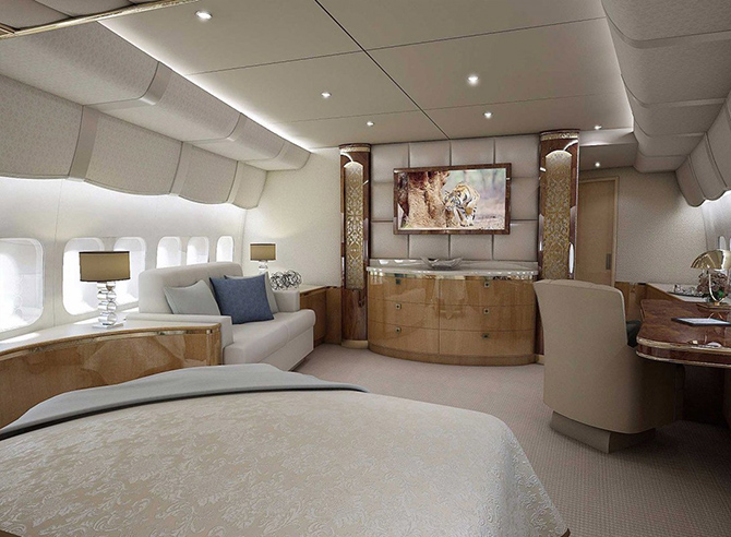 Как выглядит Boeing 747 VIP Как выглядит Boeing 747 VIP