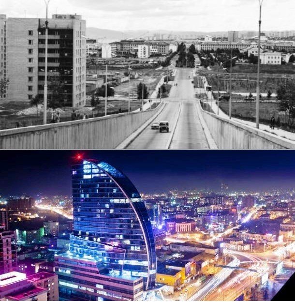Фотографии городов из прошлого и настоящего, которые поразят ваше воображение Фотографии городов из прошлого и настоящего, которые поразят ваше воображение