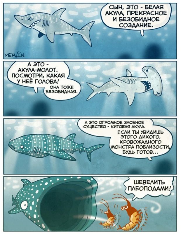Смешные комиксы