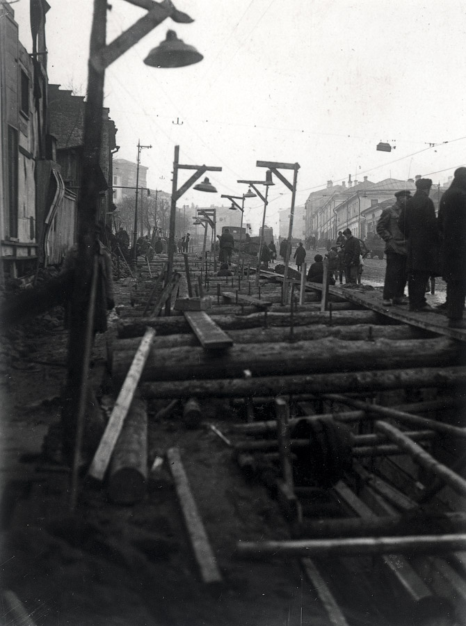 Как строили первую очередь Московского метрополитена (75 фото) Как строили первую очередь Московского метрополитена (75 фото)