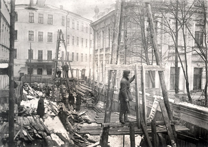Как строили первую очередь Московского метрополитена (75 фото) Как строили первую очередь Московского метрополитена (75 фото)