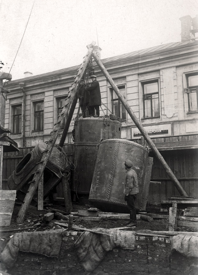 Как строили первую очередь Московского метрополитена (75 фото) Как строили первую очередь Московского метрополитена (75 фото)
