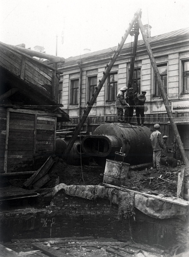 Как строили первую очередь Московского метрополитена (75 фото) Как строили первую очередь Московского метрополитена (75 фото)
